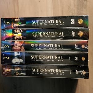 Unopened Supernatural DVD's Season 1-5
